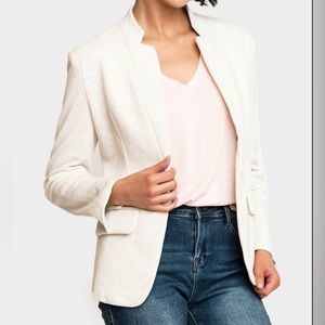 Gibson notch collar blazer, Color Oatmeal, size XS, never worn